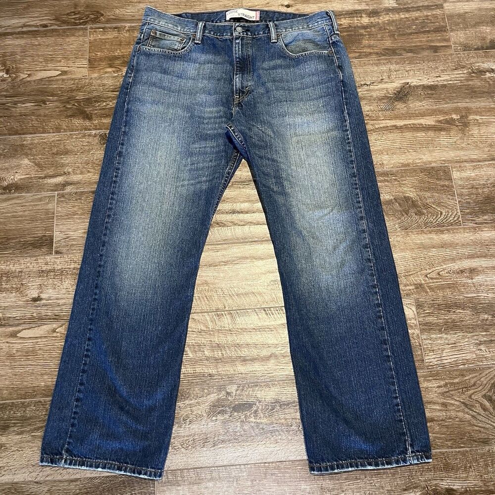 Levis 569 Jeans Mens Size 36x32 Loose Straight Denim Pants